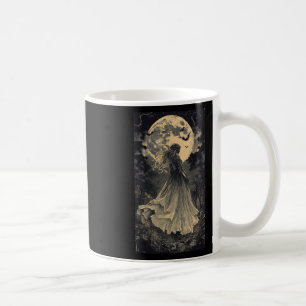 Schöne Hexe Gothic Fantasy Vampire Moonlight Kaffeetasse