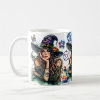 Schöne Hexe Kaffeetasse