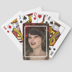 Schöne Hexe Spielkarten