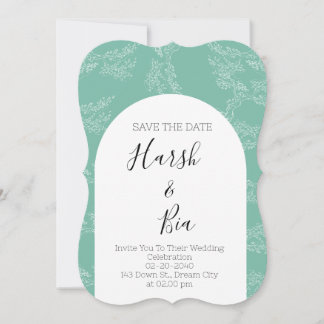 Schöne Hochzeitkarte