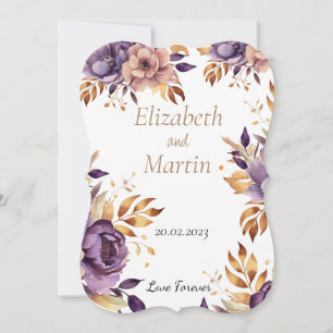 schöne Hochzeitswasserfarben-Blume