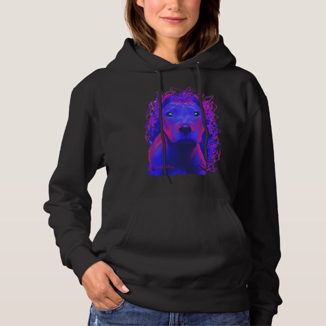 Schöne Hoggs Pitbull Hoodie (Vorderseite)