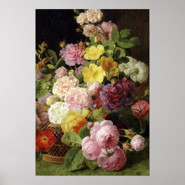 Schöne holländische gemischte Blume noch Leben Poster (Vorne)