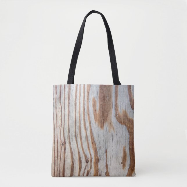 Schöne Holzmaserung oder Hintergrund abstrakt, gr Tasche (Vorderseite)