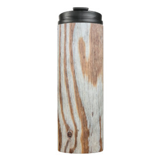 Schöne Holzmaserung oder Hintergrund abstrakt, gr Thermosbecher