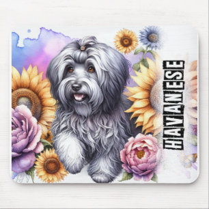 Schöne Hunde/Havanese Hund Mousepad
