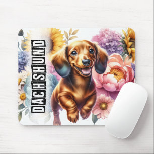 Schöne Hunde Rassen/Dackel Hund Mousepad
