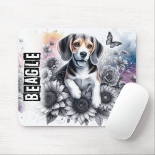 Schöne Hunderassen/Beagle Hund Mousepad
