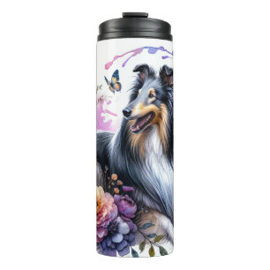 Schöne Hunderassen/Collie Dog Thermosbecher