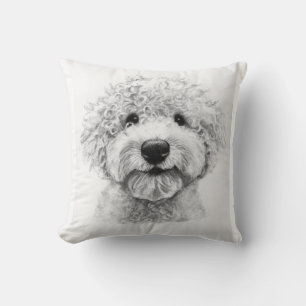 Schöne Hundskizze, Lagotto Kissen