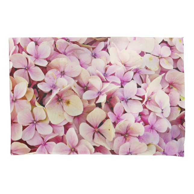 Schöne Hydrangea-Blume Kissenbezug (Vorderseite)