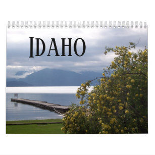 Schöne Idaho Landschaftliche Fotografie Kalender