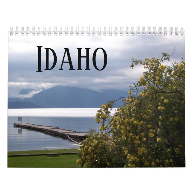 Schöne Idaho Landschaftliche Fotografie Kalender (Titelbild)