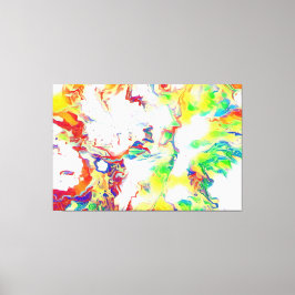 Schöne Illusion Bunt-Mauer-Kunst Leinwanddruck