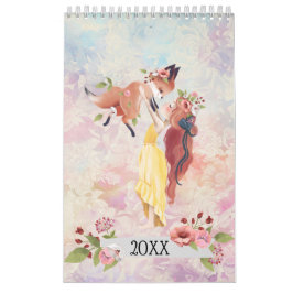 Schöne Illustrationen süß und kundenspezifisch Kalender