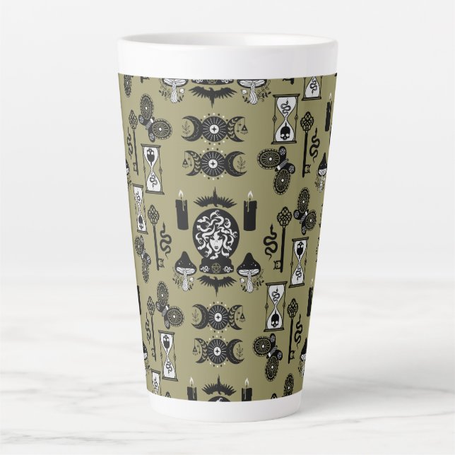 Schöne Innendekoration Milchtasse (Vorderseite)