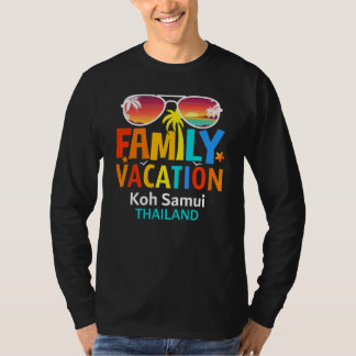 Schöne Insel Koh Samui passende Outfits Familie T-Shirt