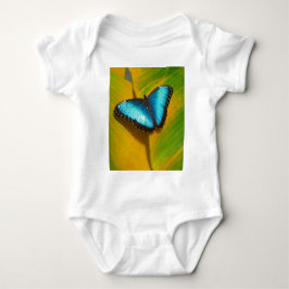 Schöne, iridescent Butterfly Baby Strampler