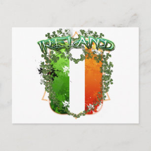 Schöne Irland-Krone Postkarte