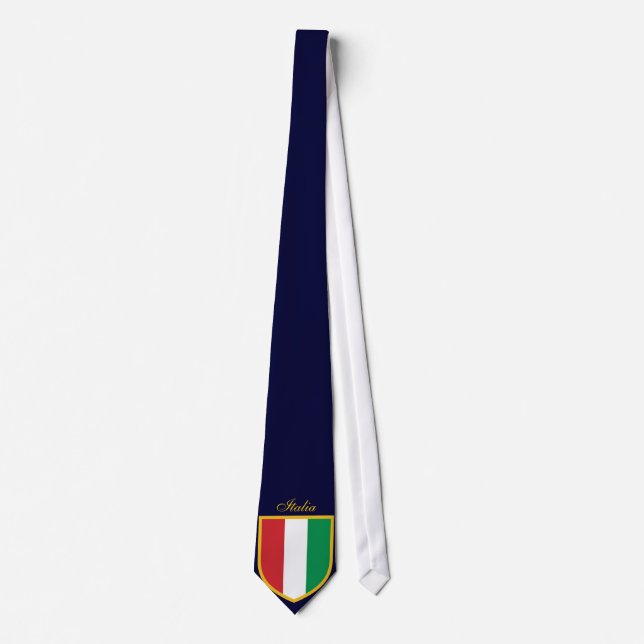 Schöne Italien-Flagge Krawatte (Vorderseite)