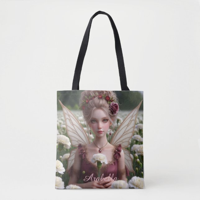 Schöne Januar Fairy in den Nelken Tasche (Vorderseite)