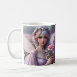 Schöne June Fairy in Rose Kaffeetasse