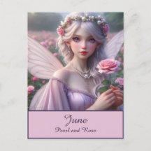 Schöne June Fairy in Rose