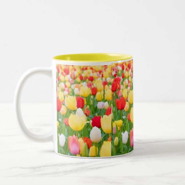 Schöne Kaffee-Tasse Zweifarbige Tasse (Links)