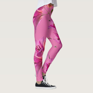Schöne Kagoj Phool Papierblume Botanische Flora Leggings