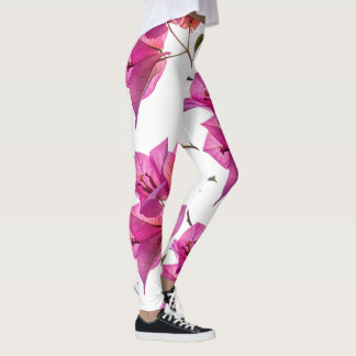 Schöne Kagoj Phool Papierblume Botanische Flora Leggings