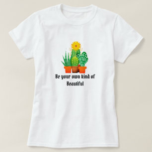 Schöne Kakteen Sukkulentgarten T - Shirt Frauen
