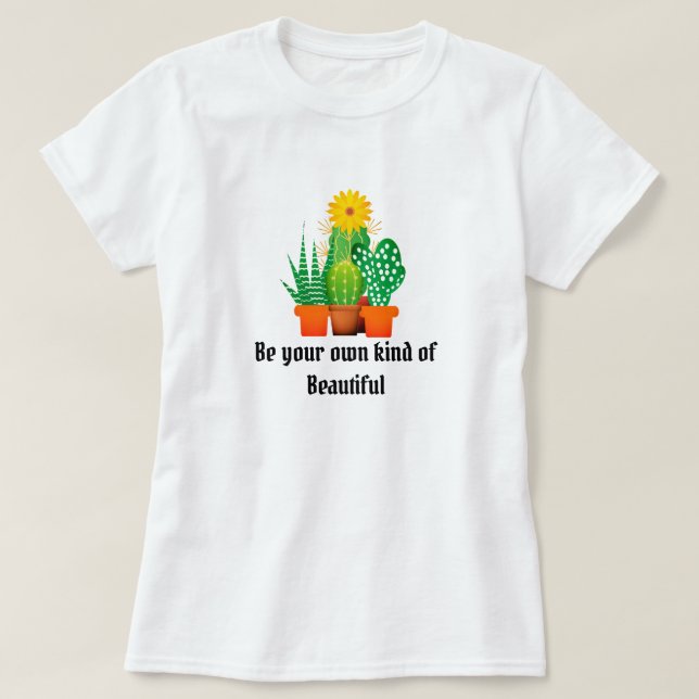 Schöne Kakteen Sukkulentgarten T - Shirt Frauen (Design vorne)