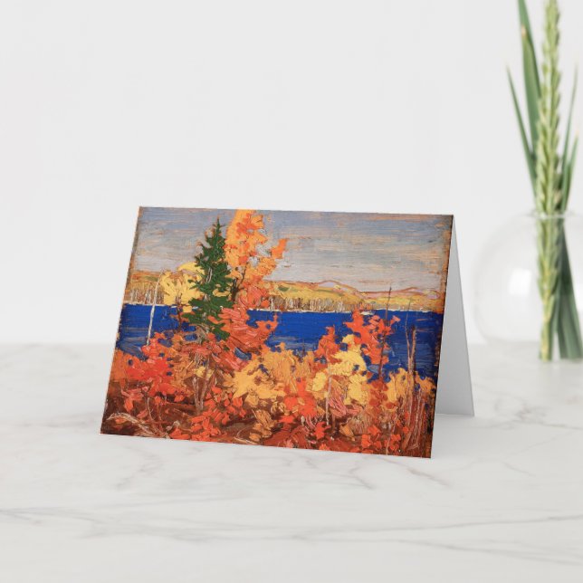 Schöne kanadische Kunst Herbst Foliage Tom Thomson Karte (Vorderseite)