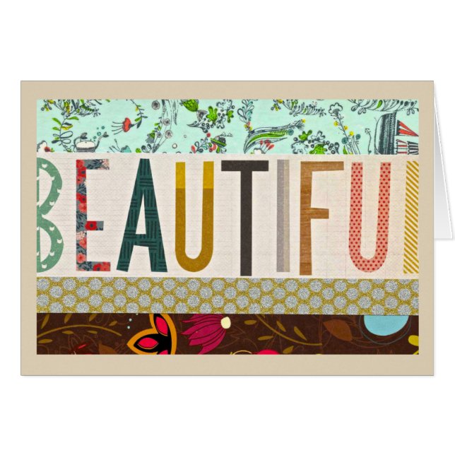 Schöne Karte (Vorderseite (Horizontal))