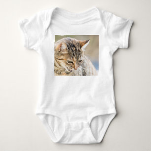 Schöne Katze Baby Strampler