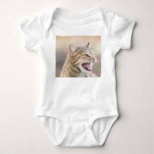 Schöne Katze Baby Strampler
