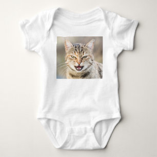 Schöne Katze Baby Strampler