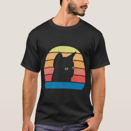 schöne Katze mit grünem Auge T-Shirt