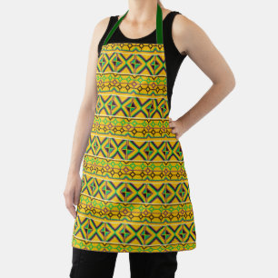 Schöne Kente Ghana African All-over Print Schürze