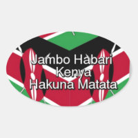 Schöne Kenyan Flag Cube mit Gruß