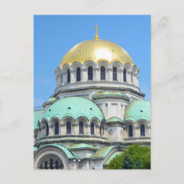 Schöne Kirche in Sofia Bulgarien Postkarte
