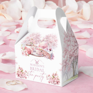 Schöne Kirschblüten-Braut-Tee Geschenkschachtel