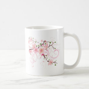 Schöne Kirschblüten Kaffeetasse