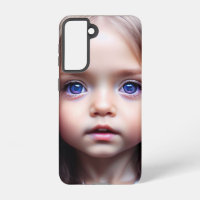 SCHÖNE KLEINE MÄDCHEN MIT GROSSEN AUGEN