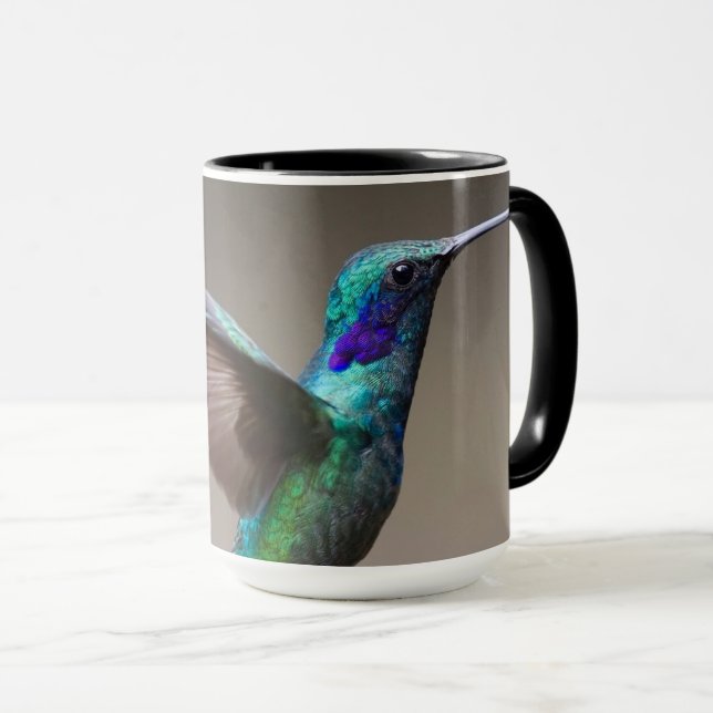 Schöne Kolibris Tasse (VorderseiteRechts)