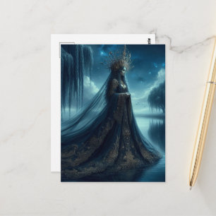 Schöne Königin der Nacht Postkarte