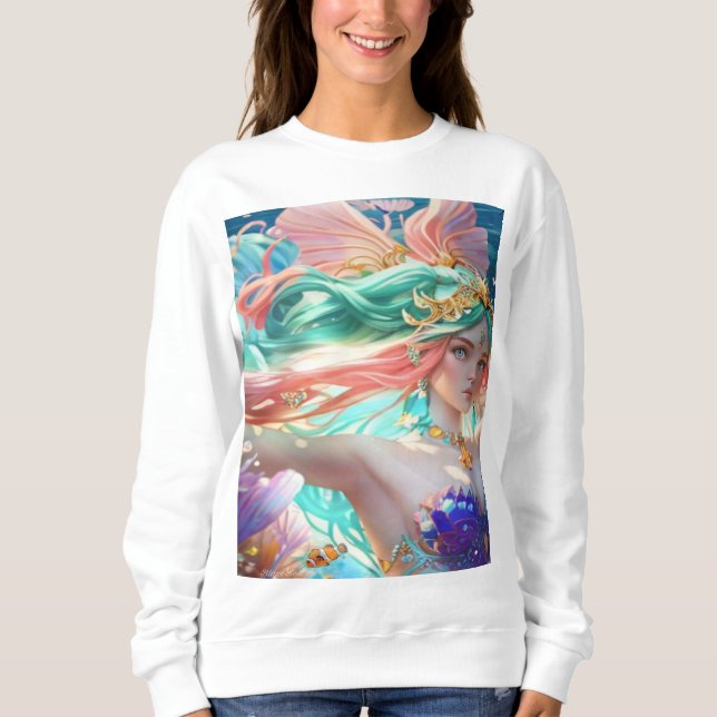Schöne Königin  Sweatshirt (Vorderseite)