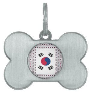 Schöne koreanische Flagge: Eine unendliche Kunst Tiermarke