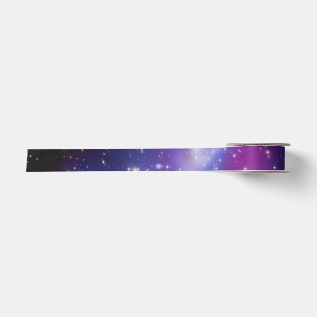 Schöne kosmische Raumgalaxiegruppen Satinband (Vorderseite)