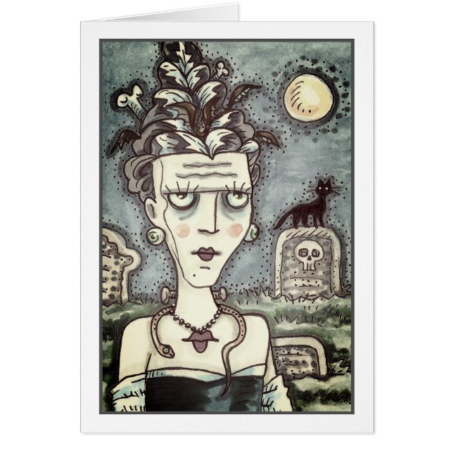 SCHÖNE KREEPTION FRANKENELLA MONSTER, GRAVES Leere (Vorne)